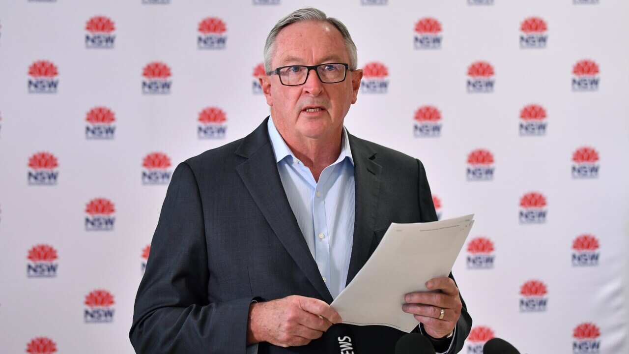NSW Minister for Health Brad Hazzard