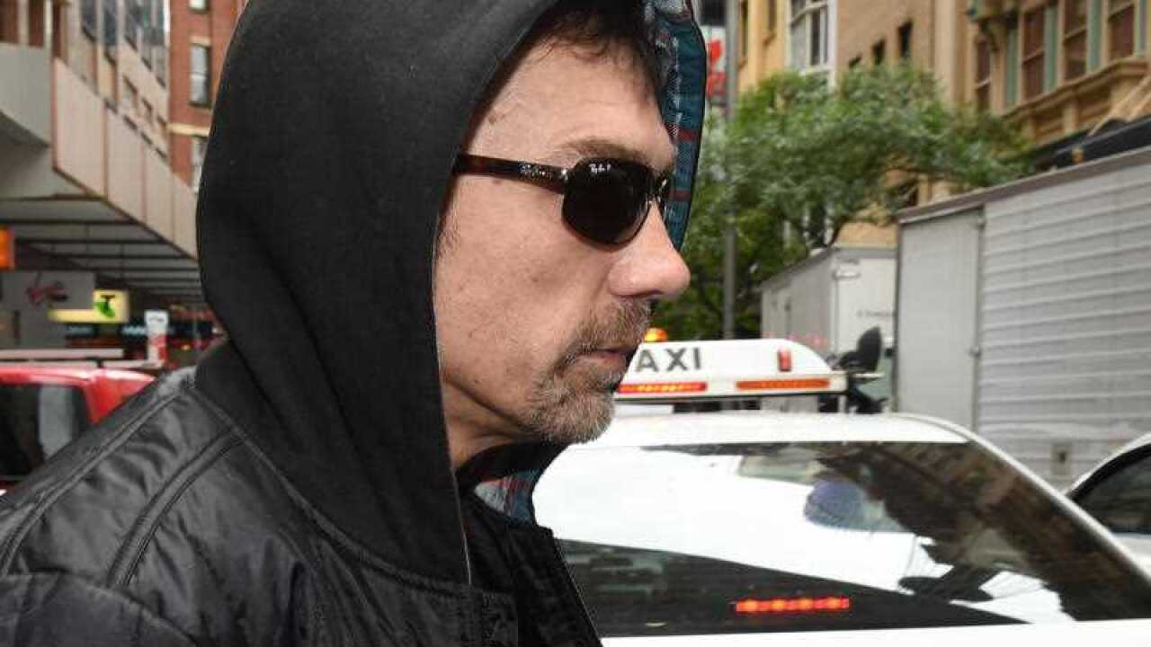 Former NSW secretary of the National Union of Workers Derrick Belan leaves after giving evidence during a closed hearing of the Royal Commission into Trade Union Governance and Corruption in Sydney.