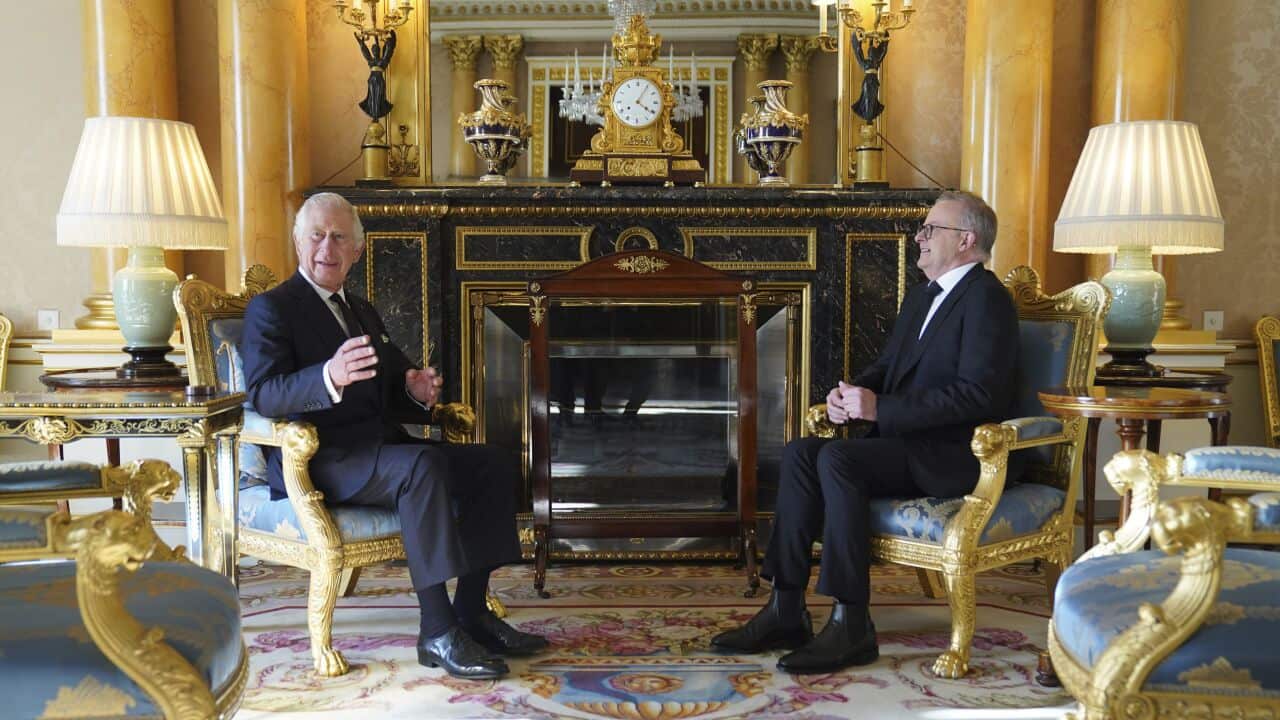 King Charles and Prime Minister Anthony Albanese