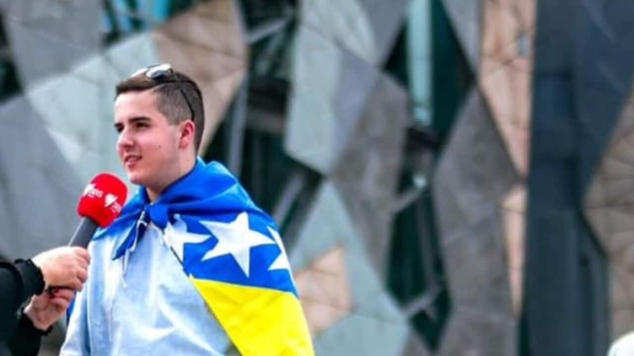 Benjamin Đogić, Federation Square.jpg