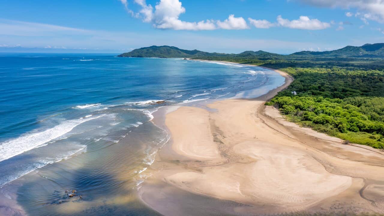 Tamarindo Beach and Estuary, Guanacaste, Costa Rica