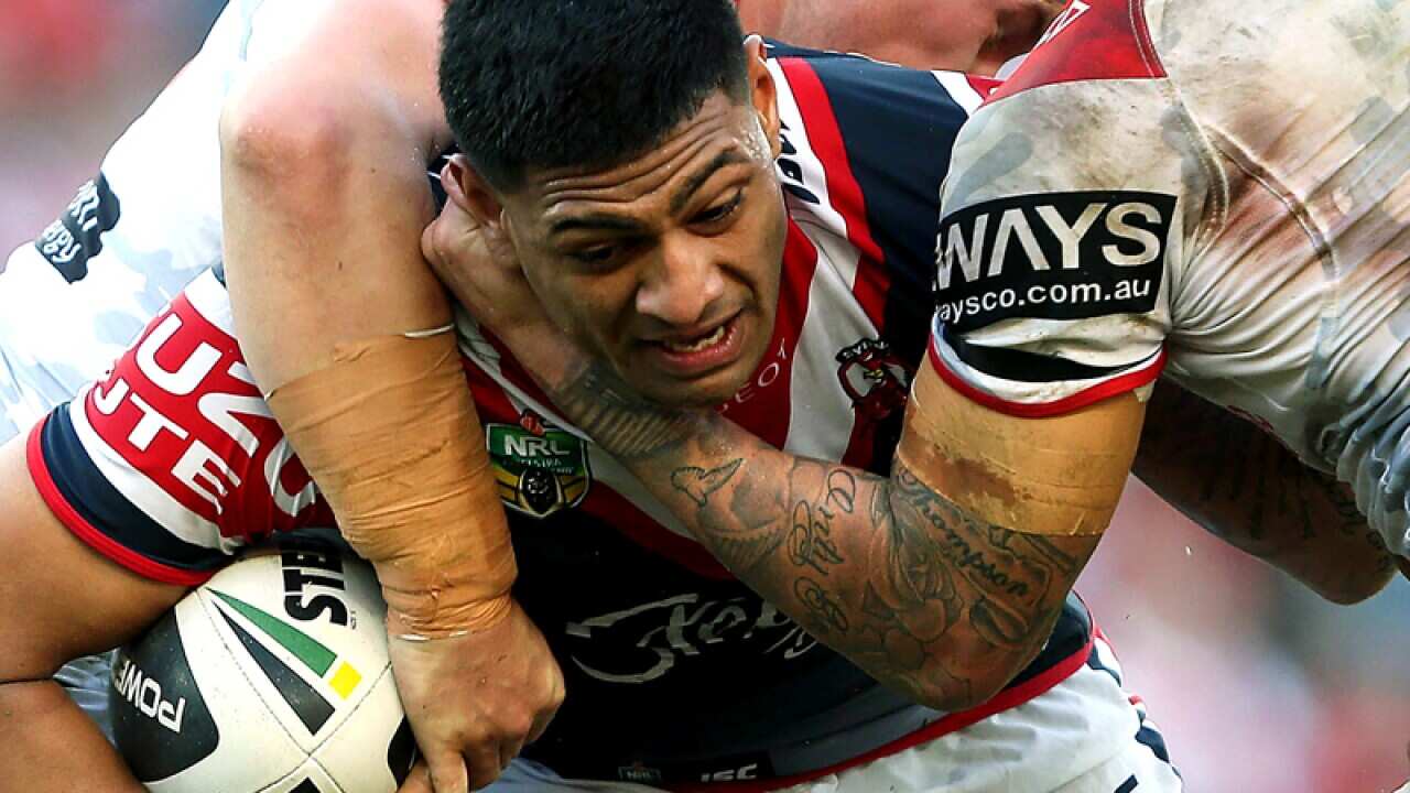 Sydney Roosters NRL player Daniel Tupou
