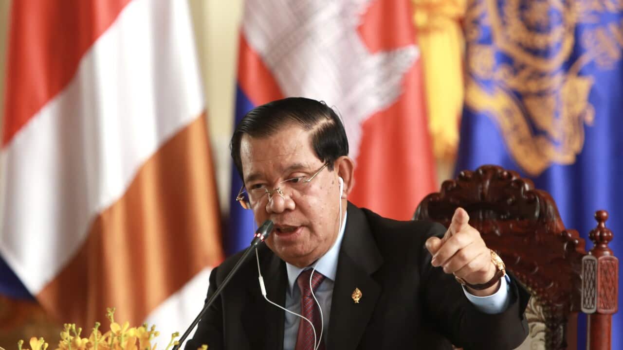 CAMBODIA senator Hun Sen