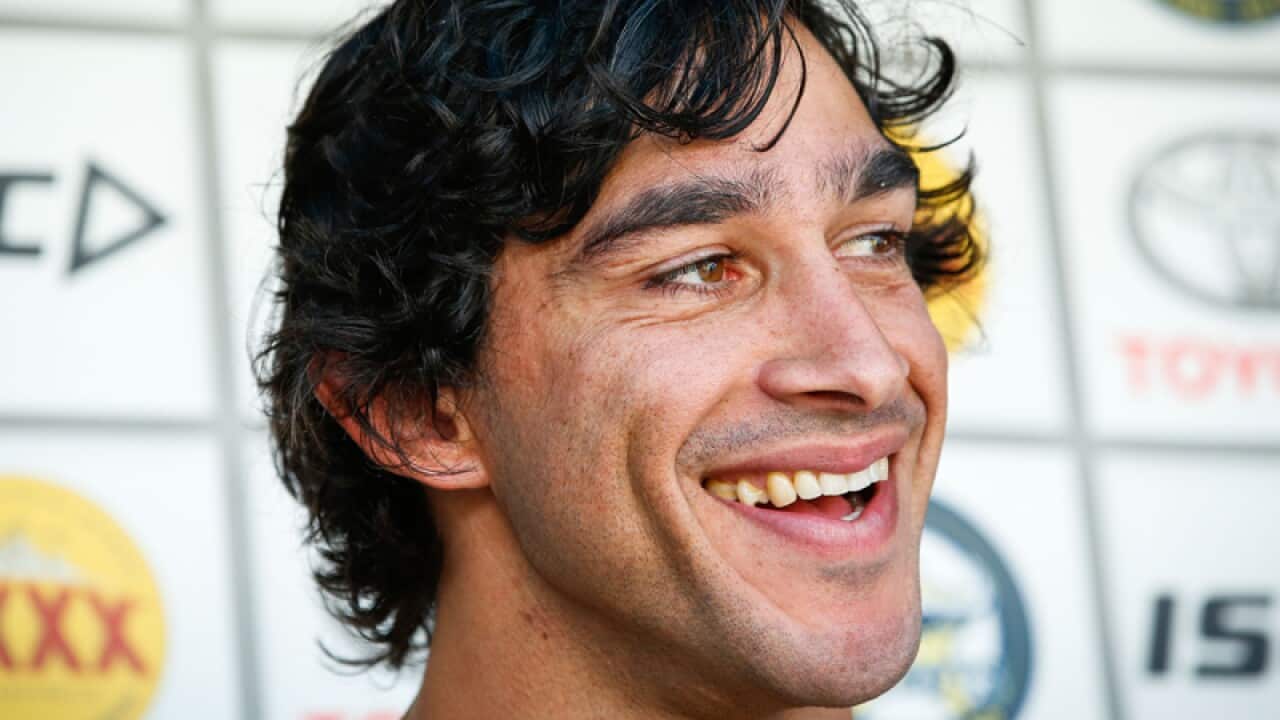 Cowboys co-captain Johnathan Thurston.