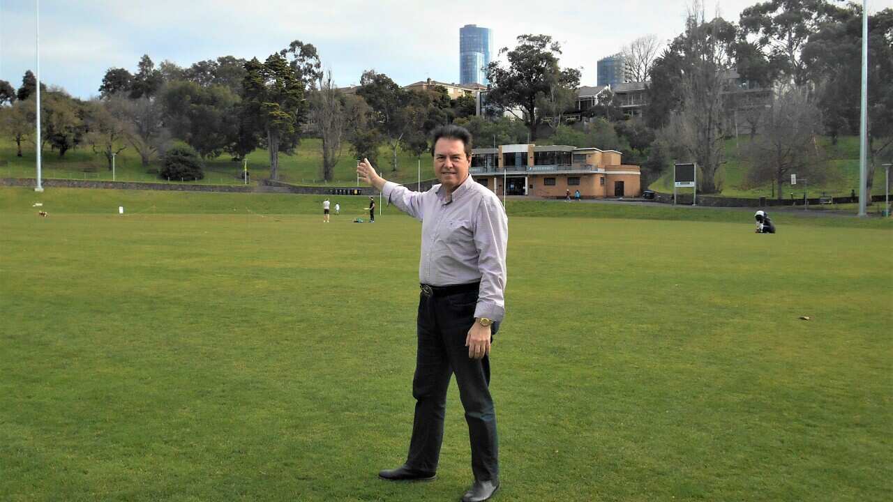 Greek Australian lawyer John Velos.