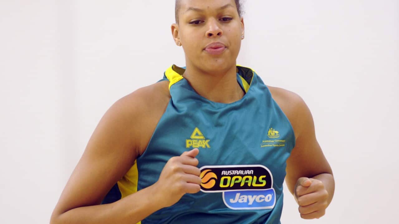 Opals centre Liz Cambage