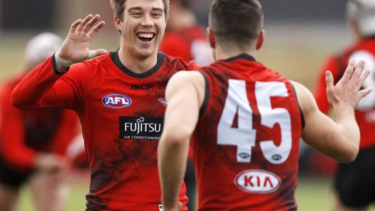 Zach Merrett is enjoying the extra attention from opposition players