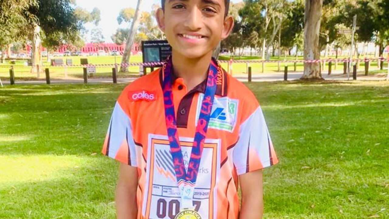Jonathan George wins SA state cross country championship