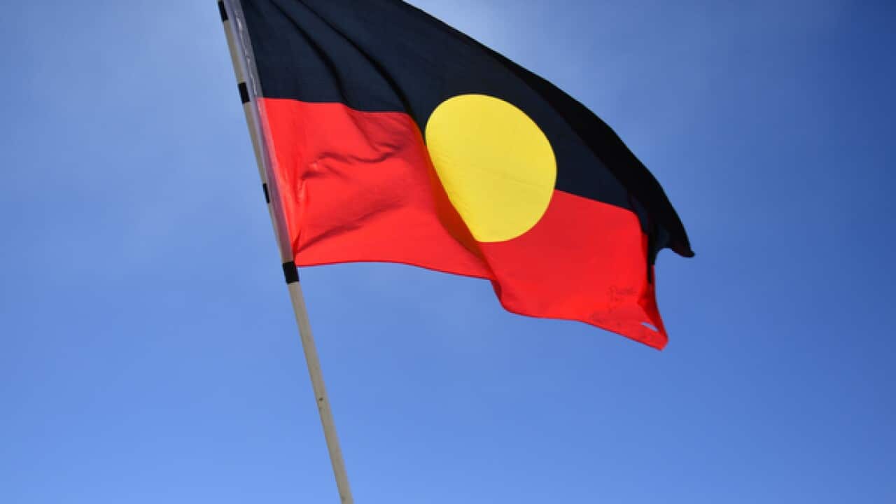 Protestors at an Invasion Day rally at the Aboriginal Tent Embassy, outside Old Parliament House in Canberra, Thursday, Jan. 26, 2017.