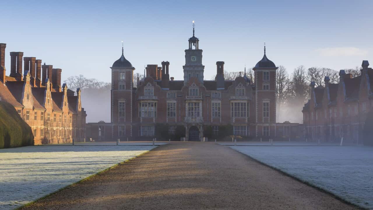 Blickling Hall in Norfolk where tiny parasitic wasps and pheromones will be deployed in a trial by the National Trust.