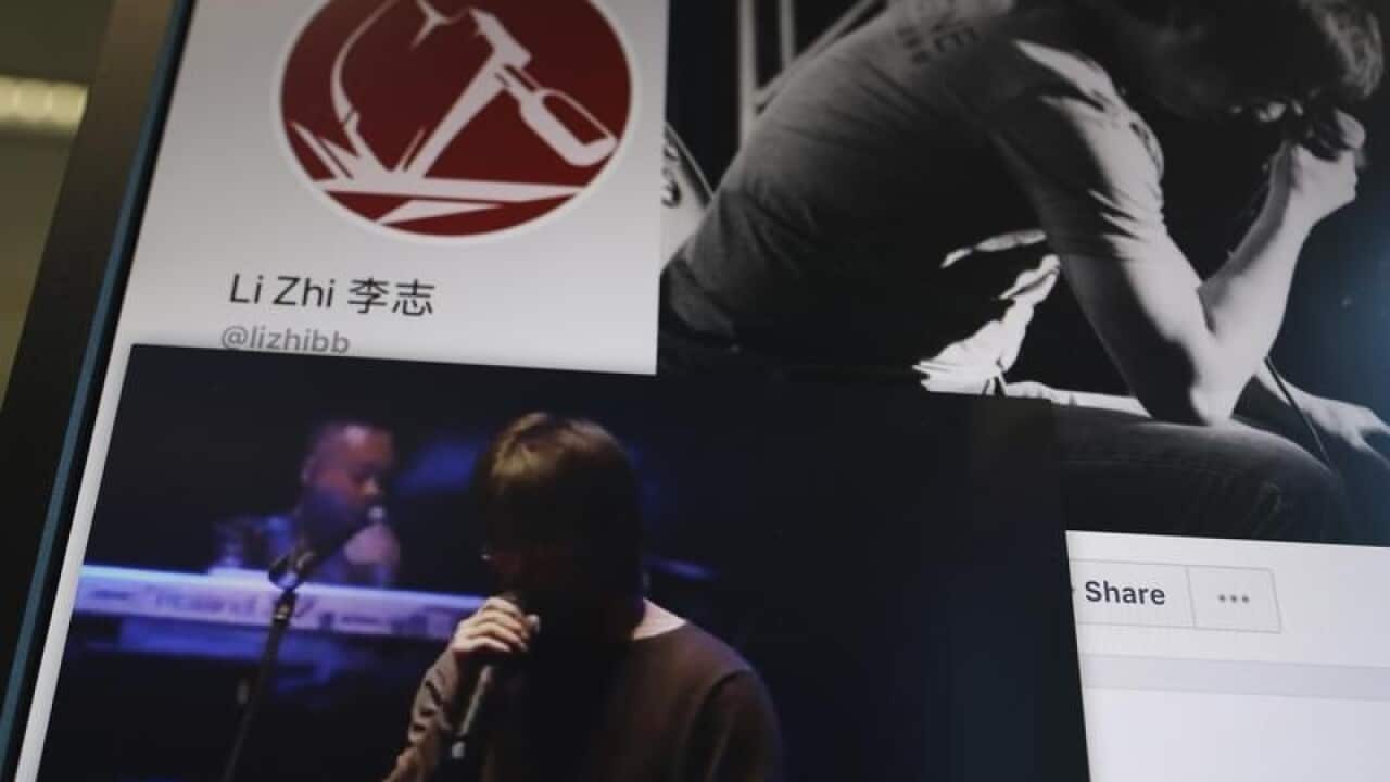 Chinese rock musician Li Zhi