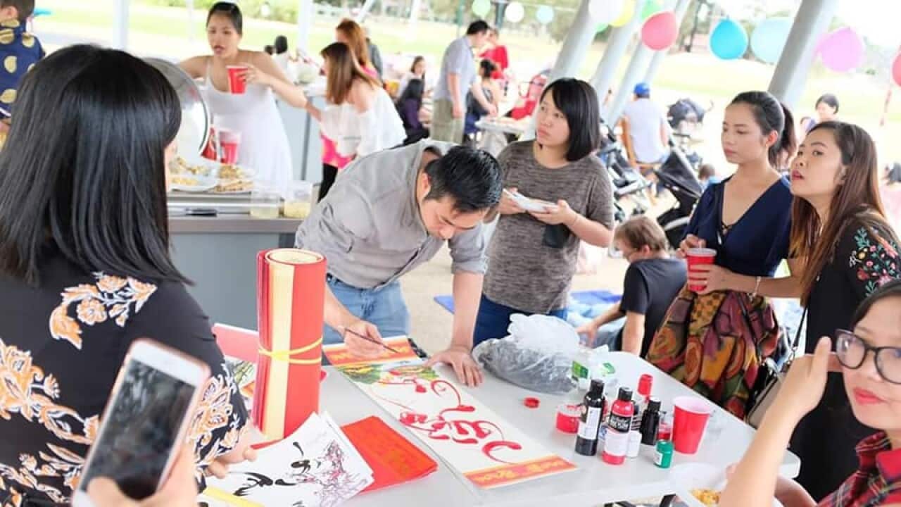 Gia đình Việt tại Úc tổ chức ăn Tết chung