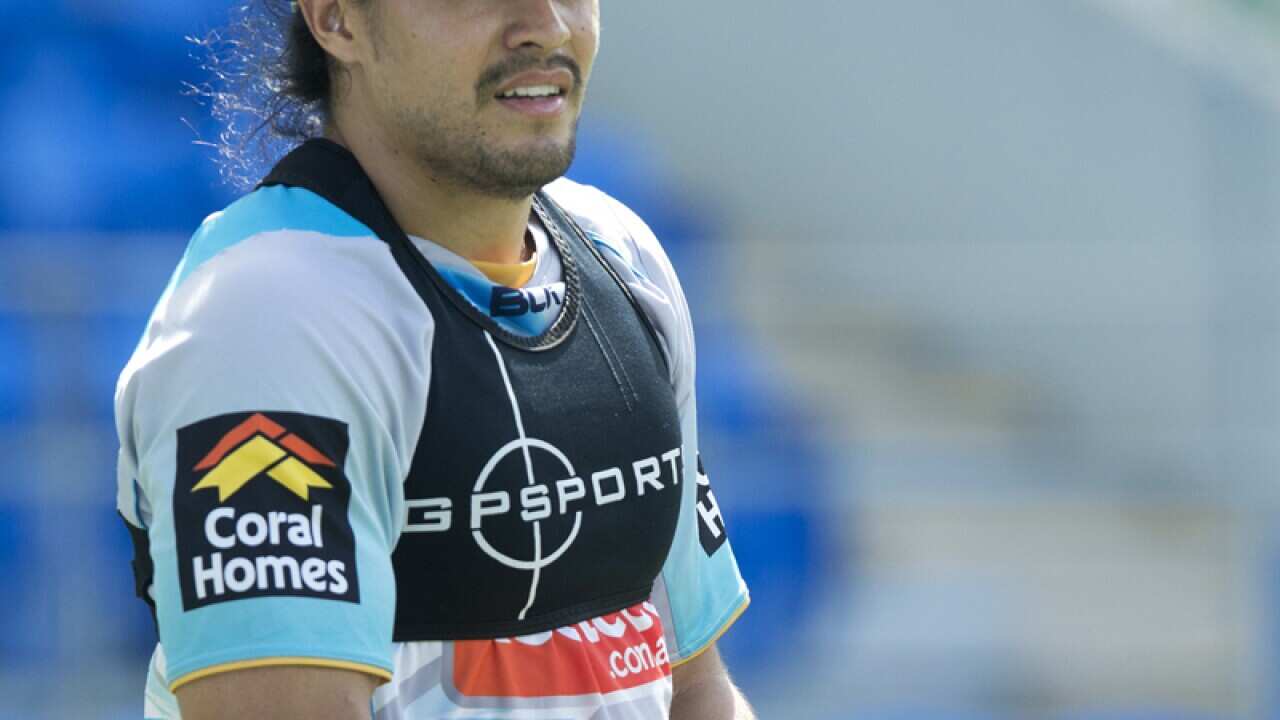 Gold Coast Titans player Kevin Gordon