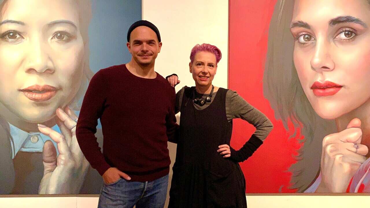 Benjamin Kanthak mit Kathrin Longhurst