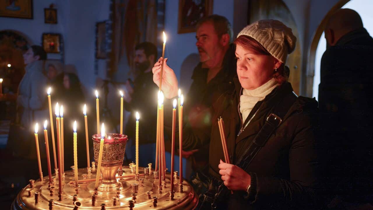 Christmas celebration in Kyiv, Ukraine - 24 Dec 2022