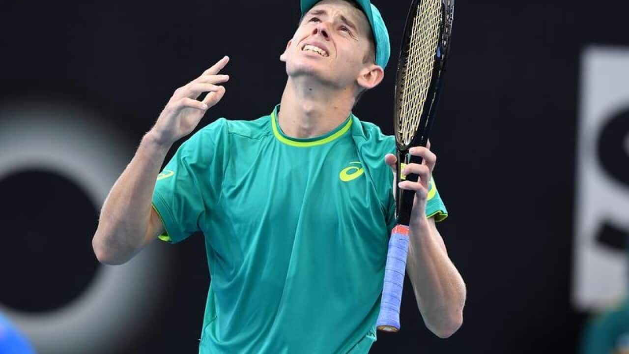 Australian tennis player Alex de Minaur