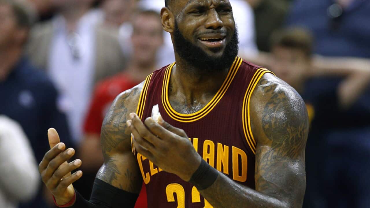 Cleveland Cavaliers star LeBron James