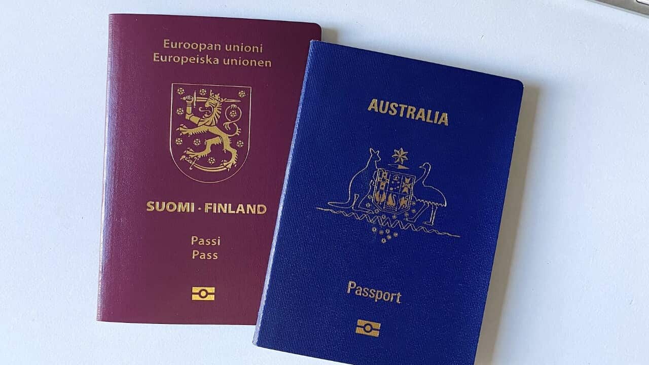 Suomen ja Australian passit