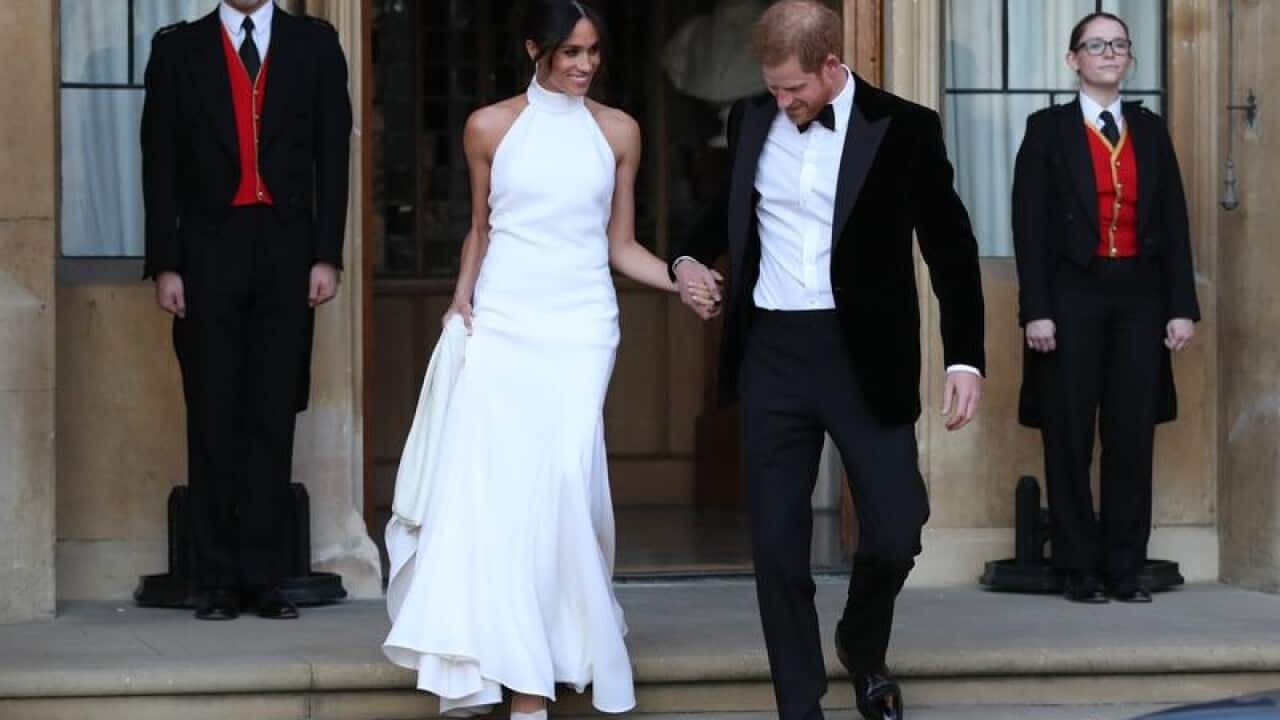 Newly weds Duke and Duchess of Sussex