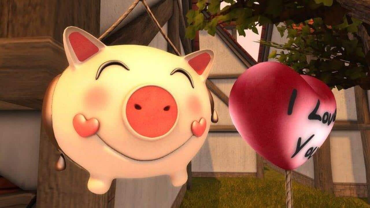 I Love You Pig - Valentine's Day Merchandise