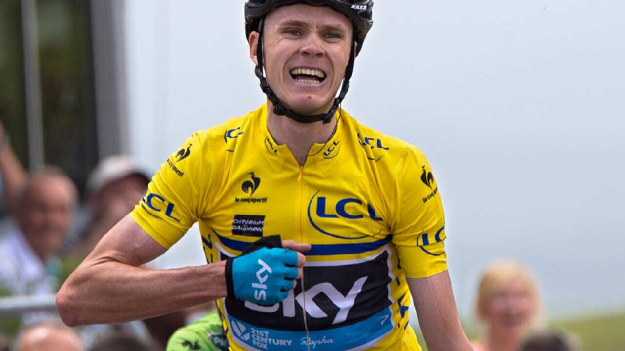 British cyclist Chris Froome