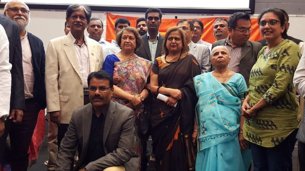 Anil shastri with sydney community
