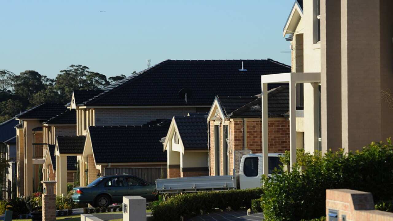A new housing estate in the south western suburb of Barden Ridge