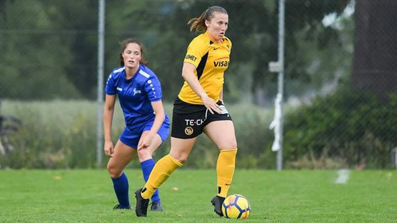 Alexandra Gummer in action for BSC Young Boys