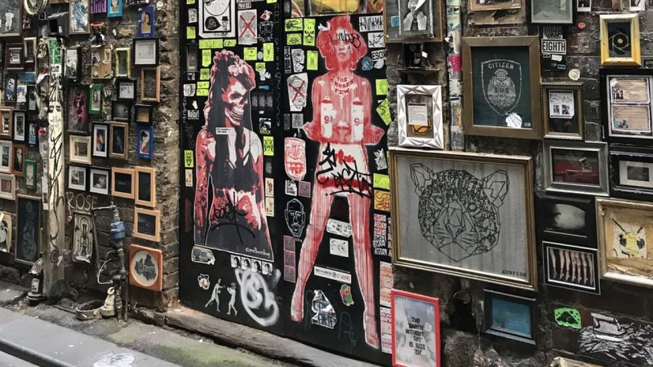 In den Gassen von Melbourne