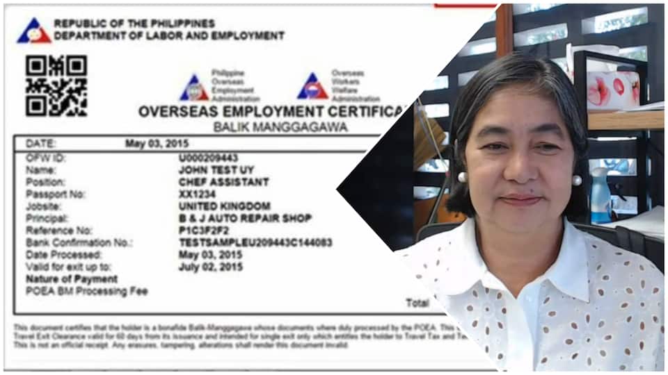 Oec Example Do you need an Overseas Employment Certificate (OEC)? Here's a guide to ...