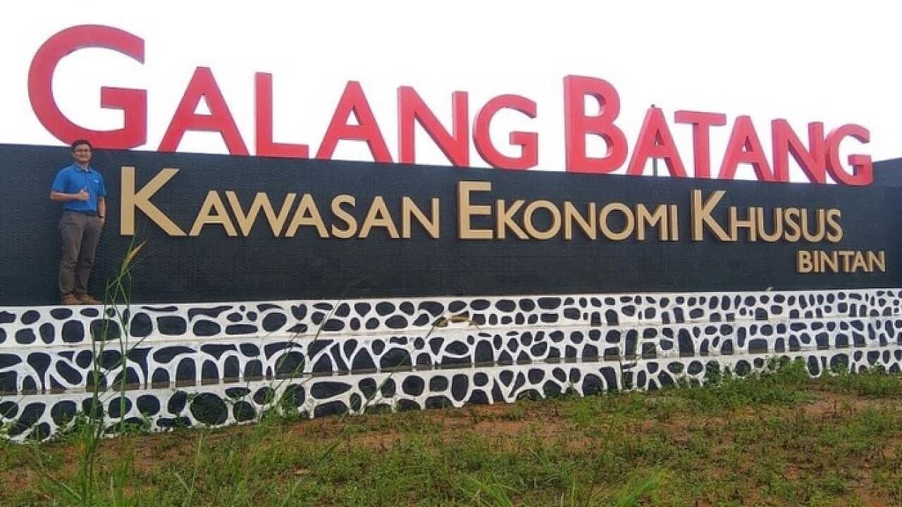 Dedi Dinarto at the Special Economic Zone Galang Batang, Gunung Kijang, Bintan Island, Indonesia – 29 May 2018.