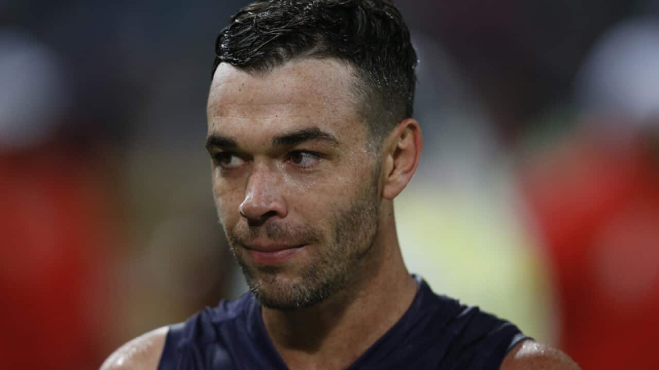 Fremantle Dockers player Ryan Crowley