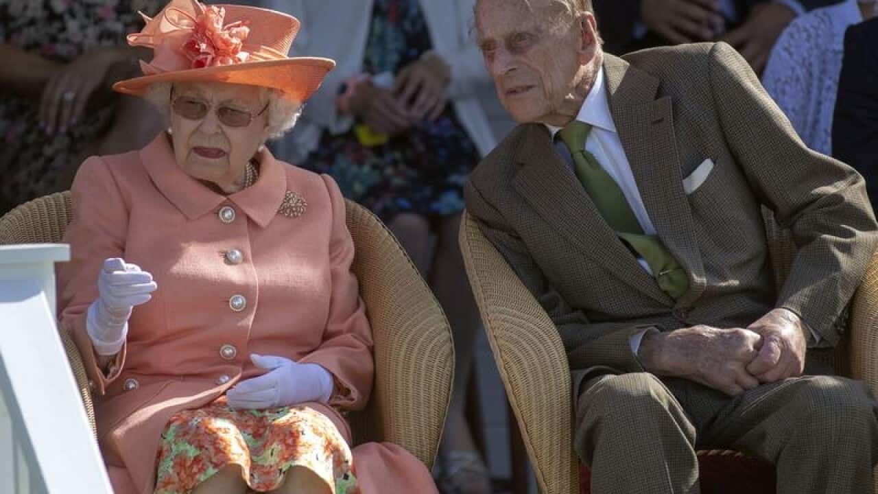 Queen Elizabeth II and The Duke of Edinburgh.
