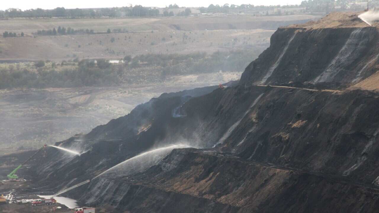 Hazelwood open cut coal mine.