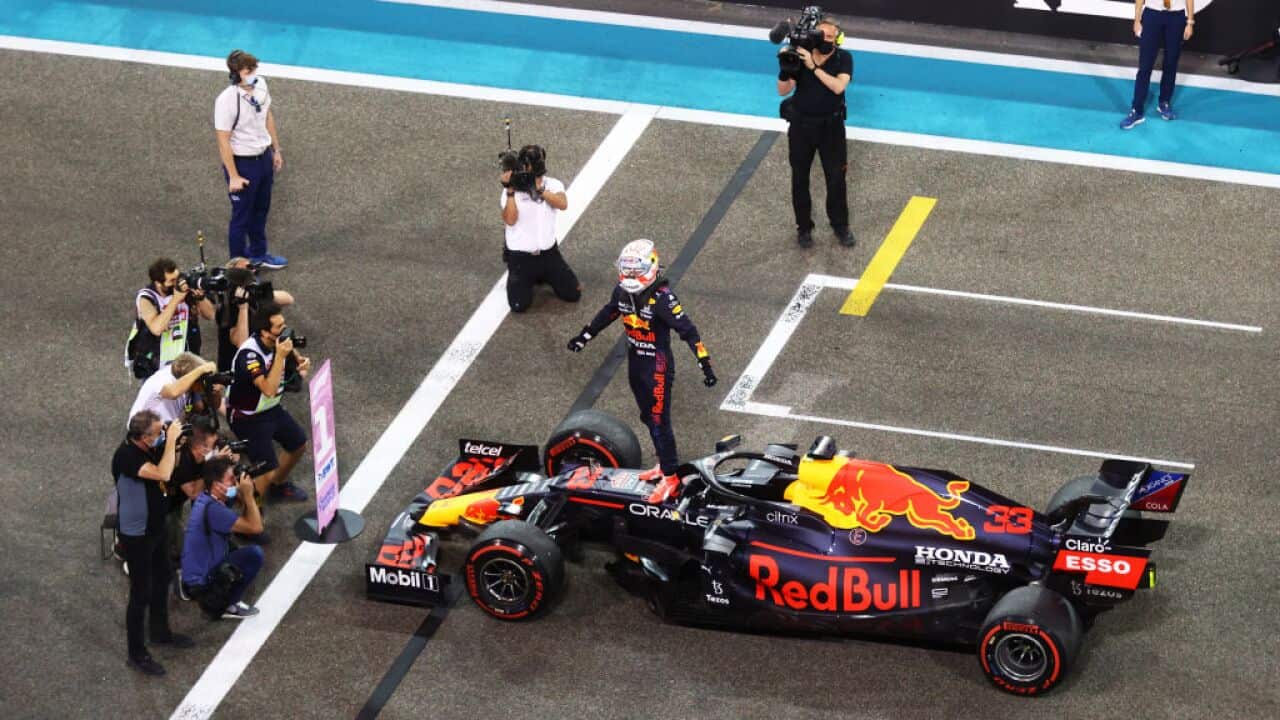 Max Verstappen at F1 Grand Prix of Abu Dhabi