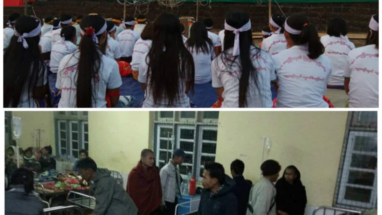 Fallen of Mrauk-U Kingdom commemoration and injured people
