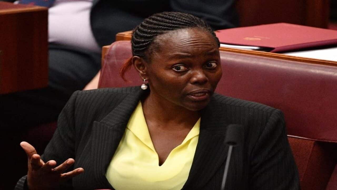 File image of Liberal Senator Lucy Gichuhi in the Senate chamber.