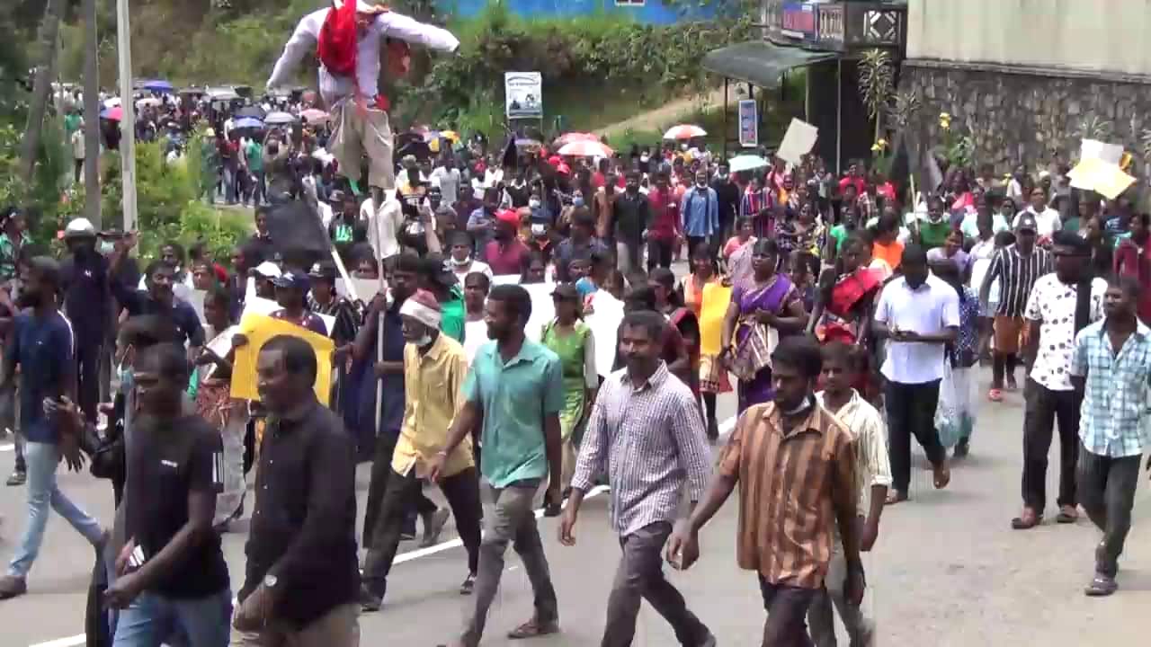 Protests in Sri Lanka