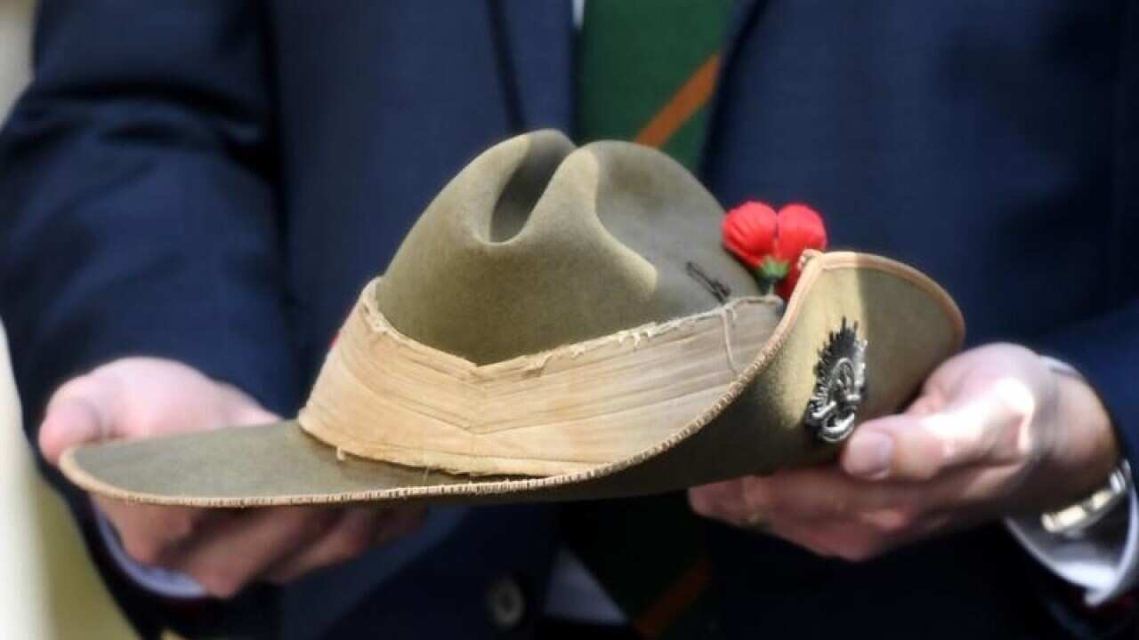 An image from Anzac Day 2019.
