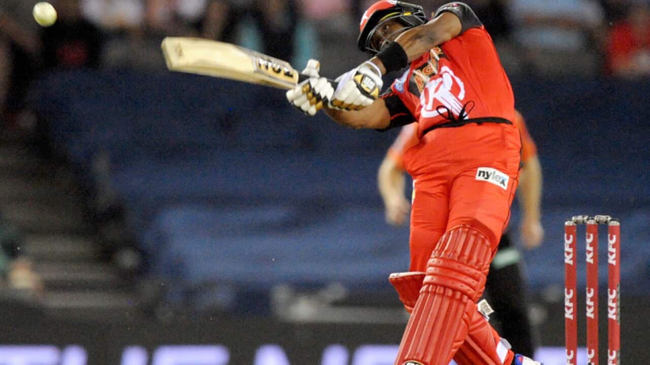 Dwayne Bravo of the Renegades