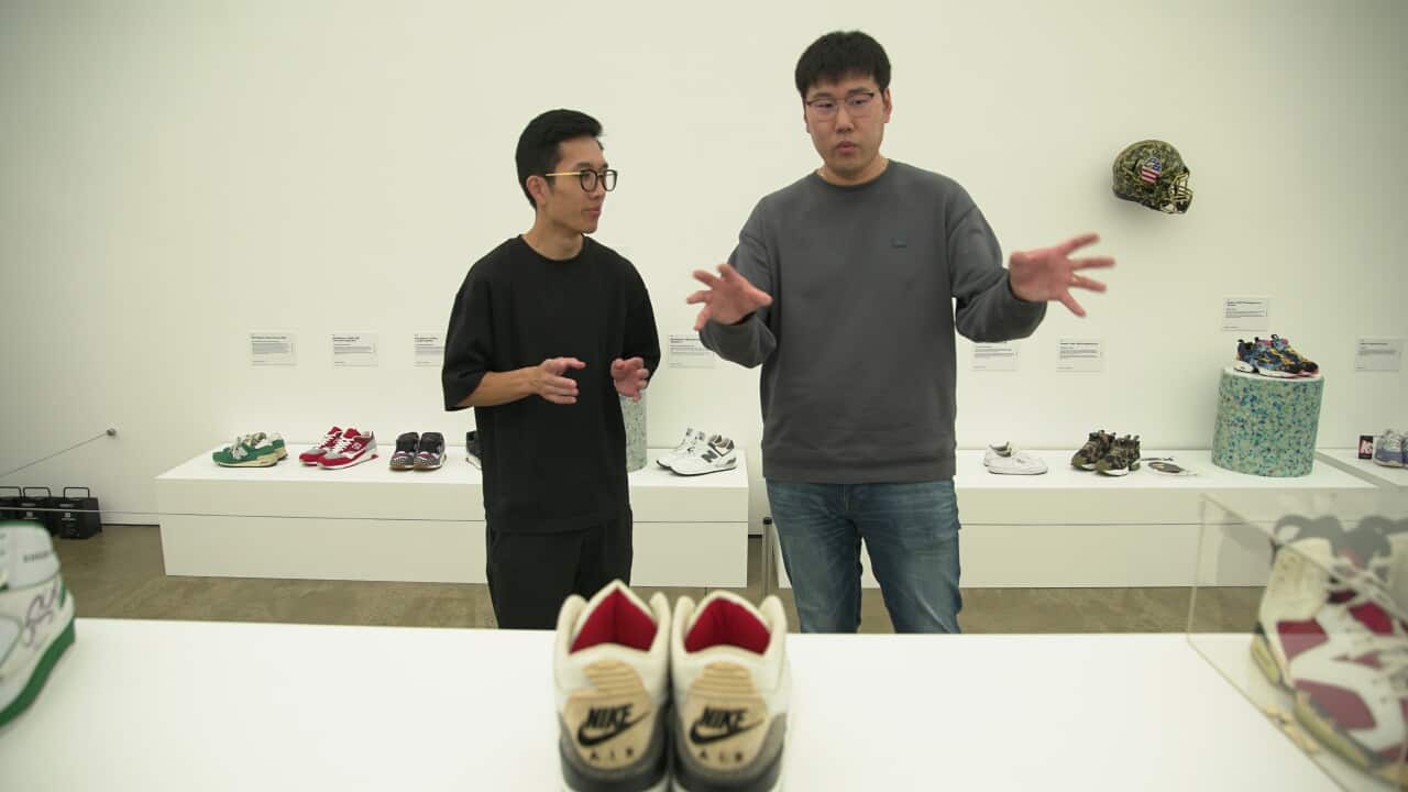 Michael shares tips on how to care for sneaker collection