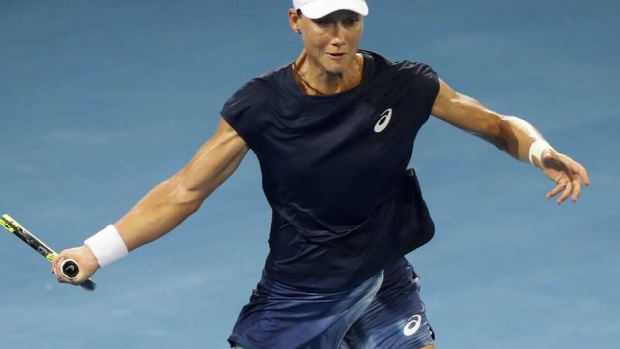 Australian tennis player Sam Stosur