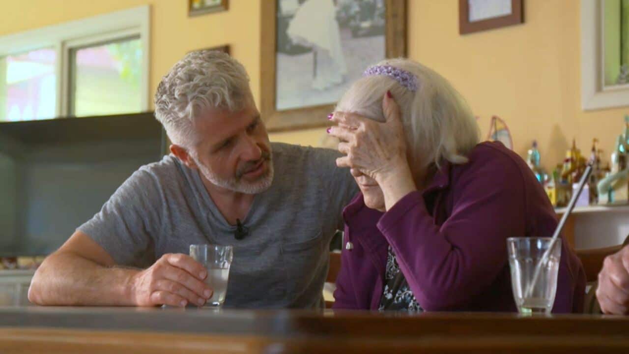 Edgard Proy (left) and Monica his mother