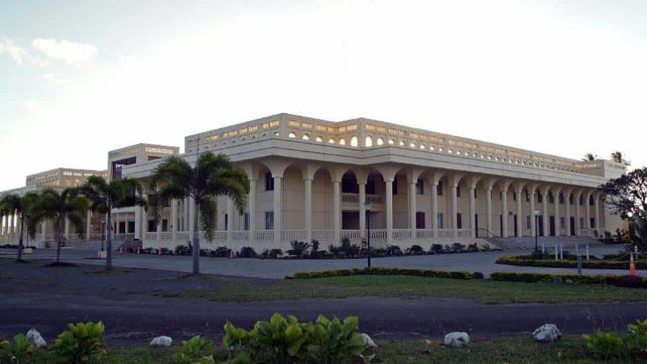Fale faamasino i Apia.