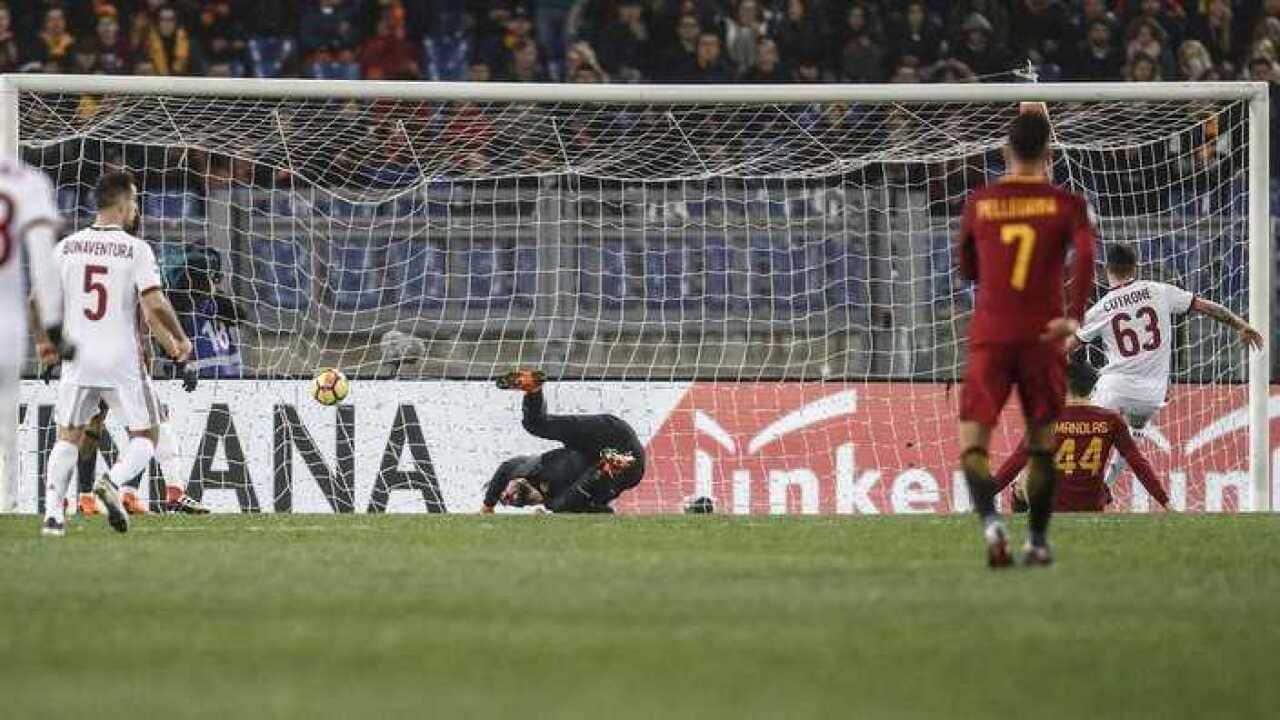 Col suo 14mo gol stagionale Cutrone ha sbloccato la sfida dell'Olimpico