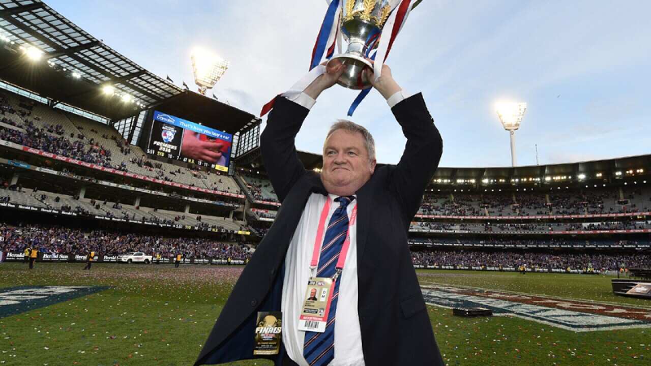 Western Bulldogs president Peter Gordon