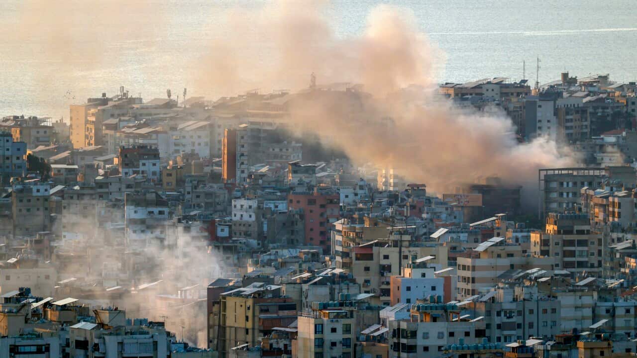 Israeli airstrikes hit Beirut's southern suburbs