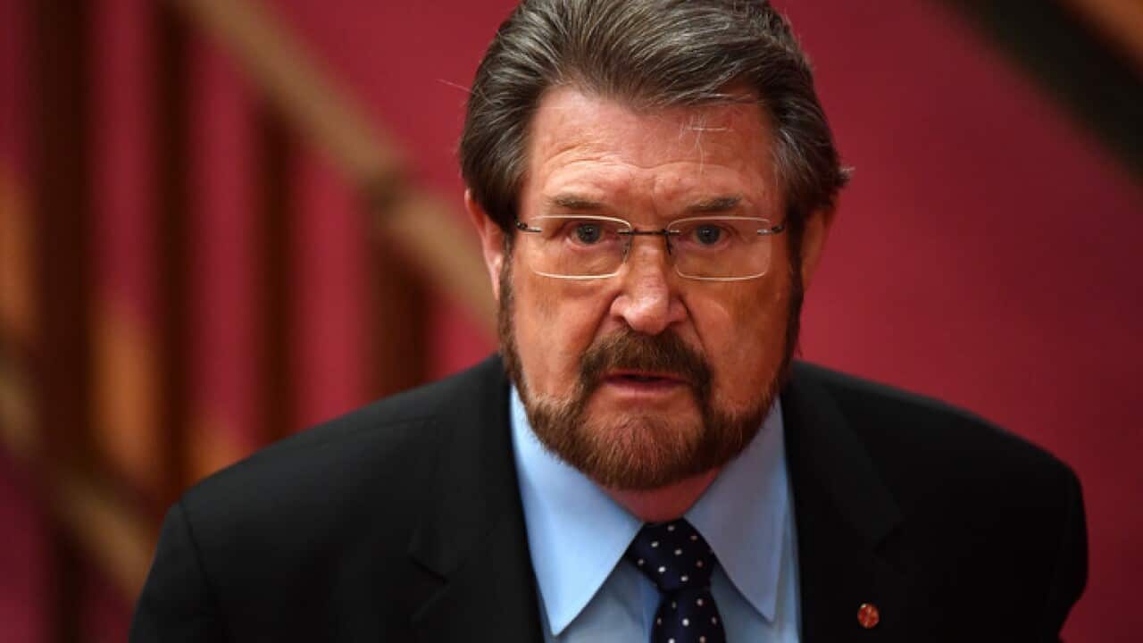 Senator Derryn Hinch ... still sees chance for tax plan