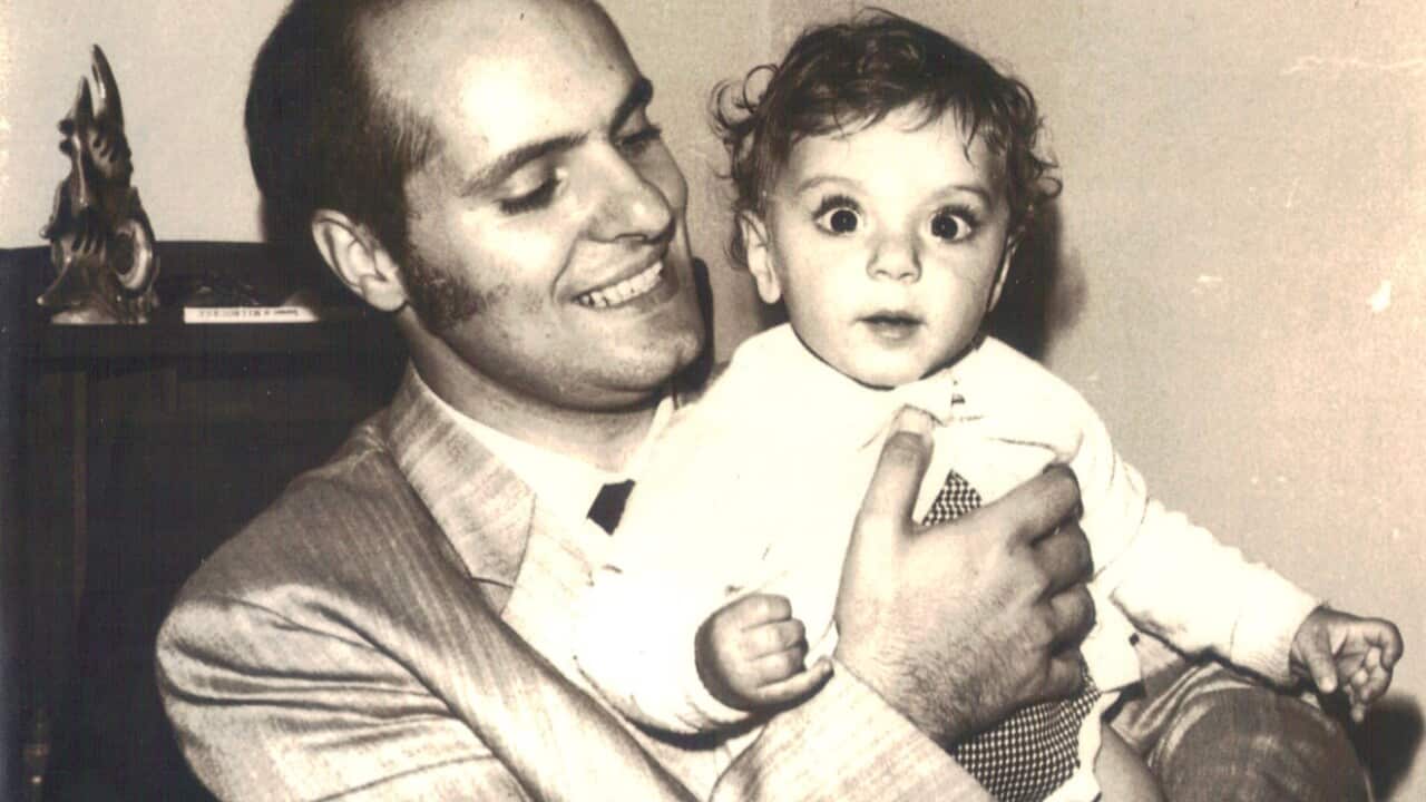 1970 Gaetano Rando con il figlio Felice.jpg