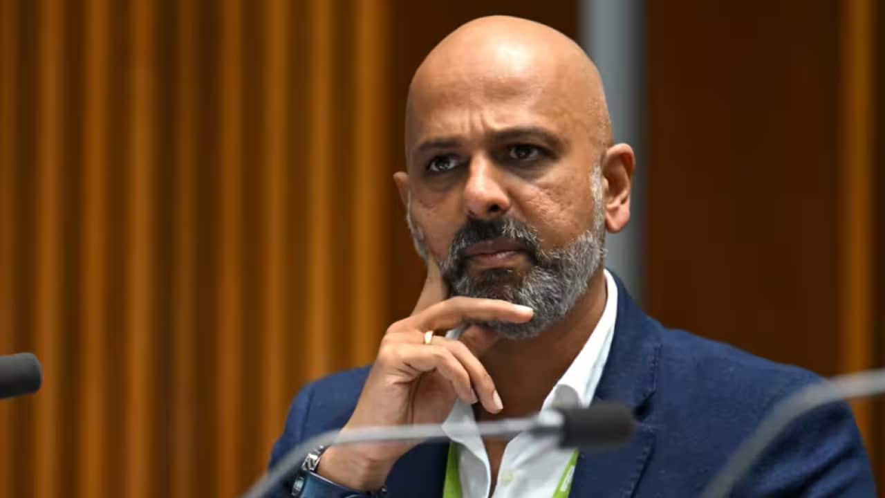 Australian Race Discrimination commissioner Giridharan Sivaraman (AAP).png